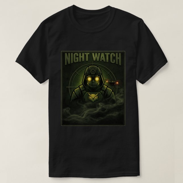 Camiseta Night Watch Tactical T-Shirt (Diseño del anverso)