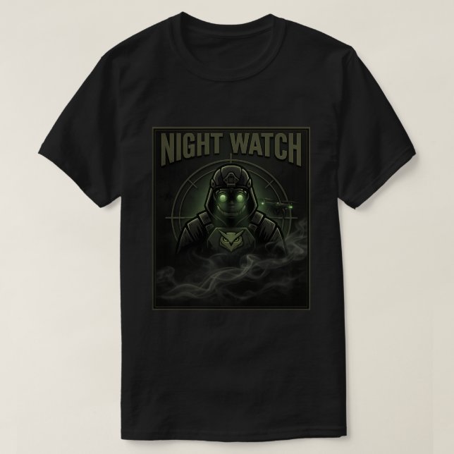 Camiseta Night Watch Tactical T-Shirt (Diseño del anverso)