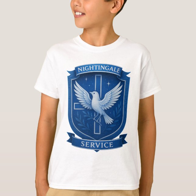 Camiseta Nightingale para niños (Anverso)