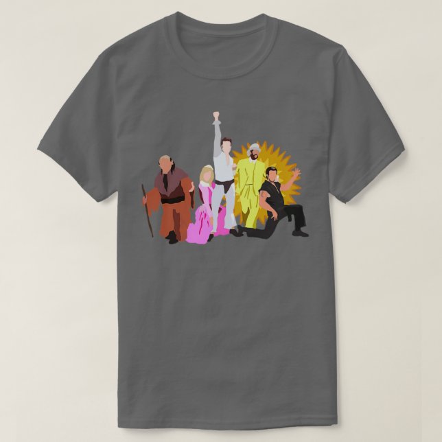 Camiseta Nightman y Dayman (Diseño del anverso)