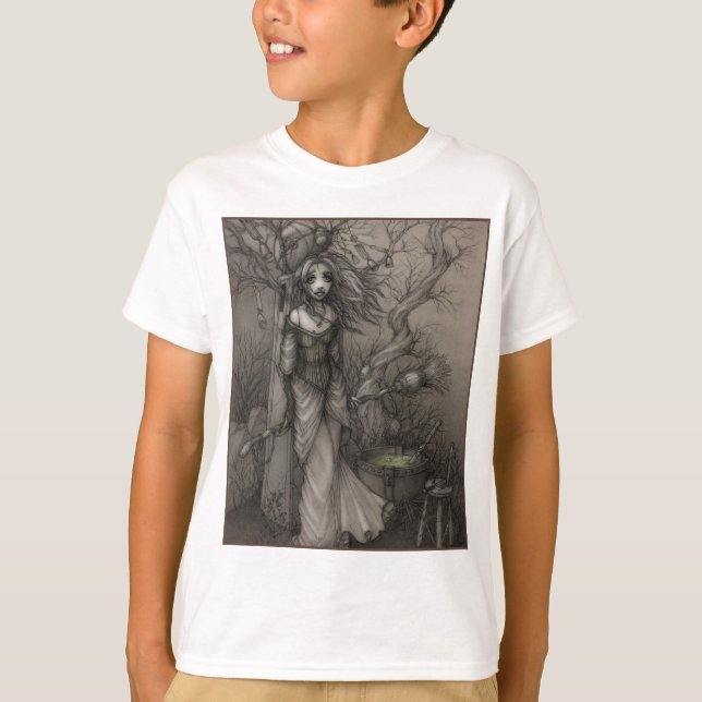 Camiseta Nightshade "desesperado" de Annamarie (Anverso)