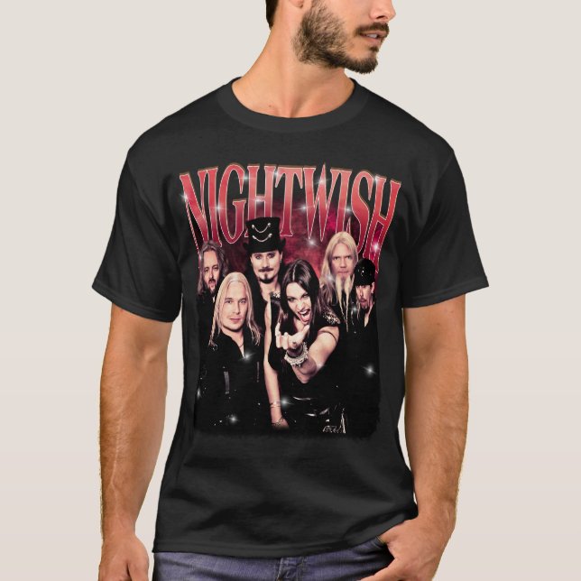 Camiseta Nightwish - Finnish symphonic metal band (Anverso)