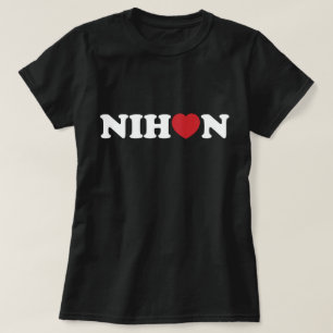 Camiseta Nihon Love Heart
