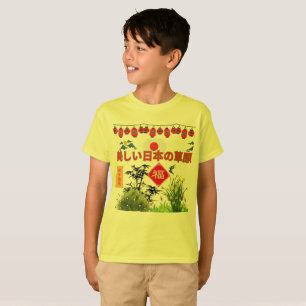 Camiseta Nihon no sogen amarillo