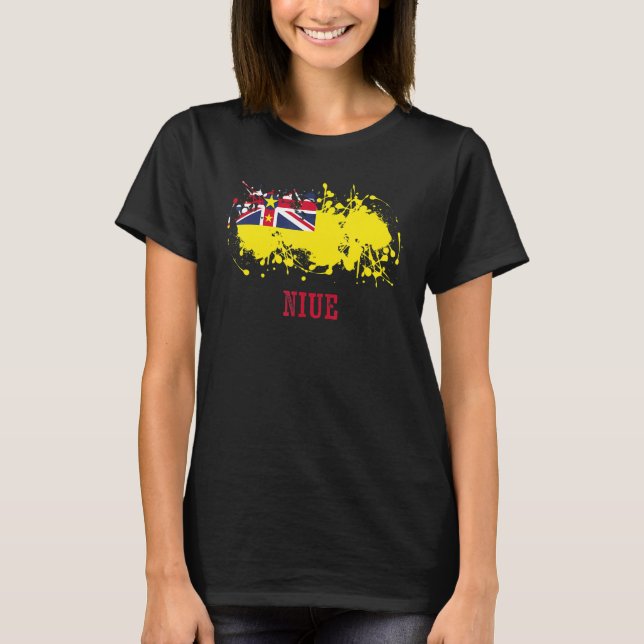 Camiseta Niian enthusiasts for Niue and Niue (Anverso)
