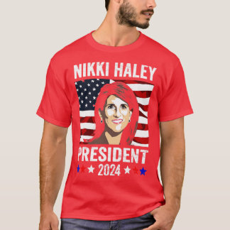Camiseta Nikki Haley para la campaña Nikki Haley 2024