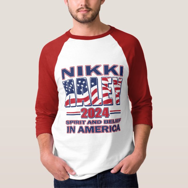 Camiseta Nikki Haley para Presidente (Anverso)