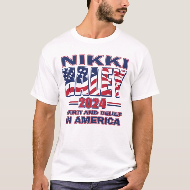 Camiseta Nikki Haley Para Presidente (Anverso)