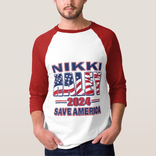 Camiseta Nikki Haley Save America (Anverso)