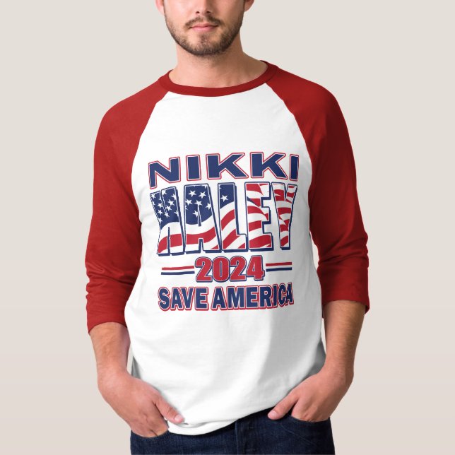 Camiseta Nikki Haley Save America (Anverso)