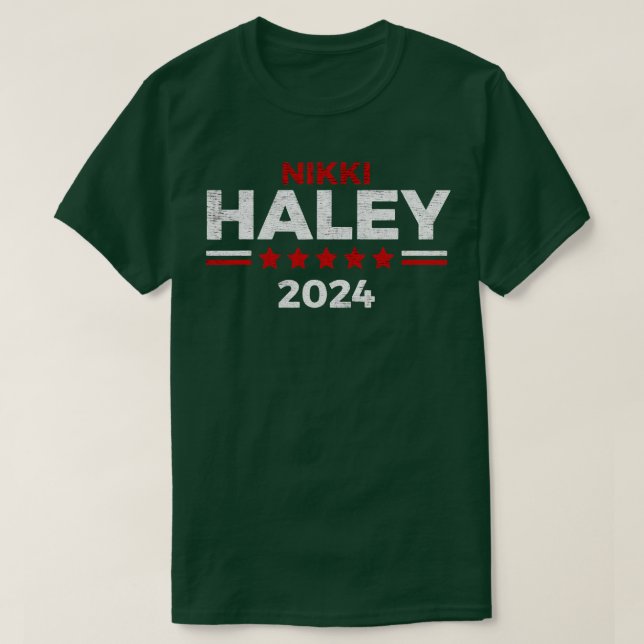 Camiseta Nikki Halye 2024 (Diseño del anverso)