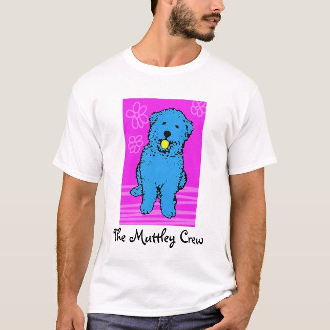 Camiseta Nikki que presenta, el equipo de Muttley (Anverso)
