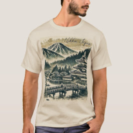 Camiseta Nikko Japón angustiado
