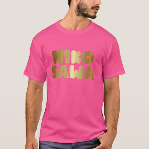 Camiseta Niko Sawa, Tanzania, Swahili diciendo, mir geht gu