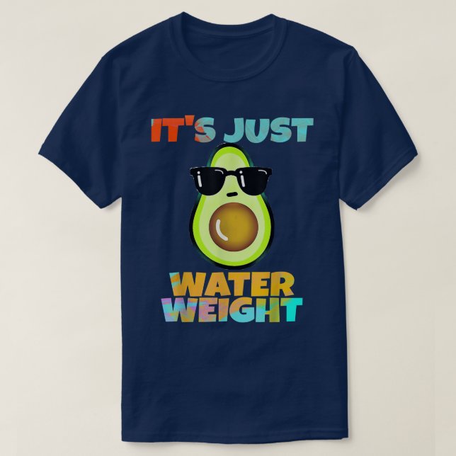 Camiseta Nikocado Aguacate es sólo aguafiestas de peso de a (Diseño del anverso)