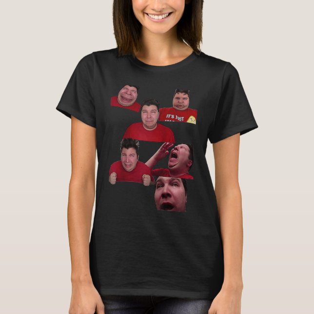 Camiseta Nikocado Aguacate Face Meme Parodia Grasa Comida R (Anverso)