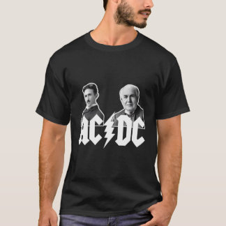 Camiseta Nikola Alternativa Vs Corriente Directa Vs Edison
