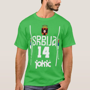 Camiseta Nikola Jokic Retro Serbia Fan Art