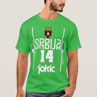 Camiseta Nikola Jokic Retro Serbia Fan Art