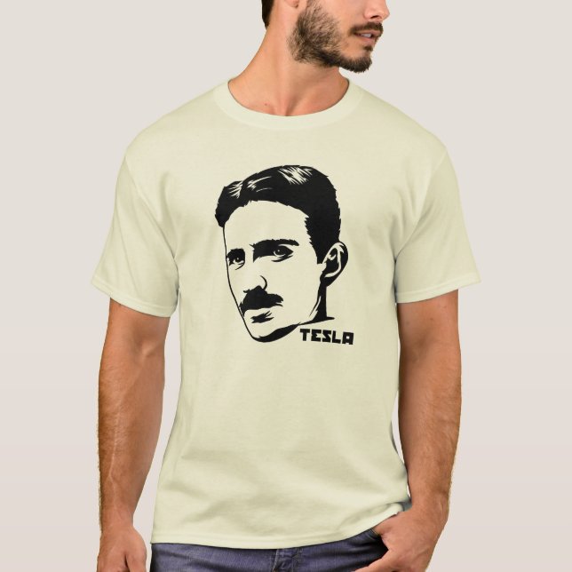 Camiseta Nikola Tesla (Anverso)