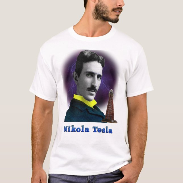 Camiseta Nikola tesla (Anverso)