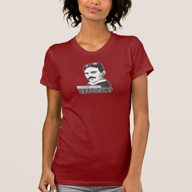 Camiseta Nikola Tesla (Anverso)