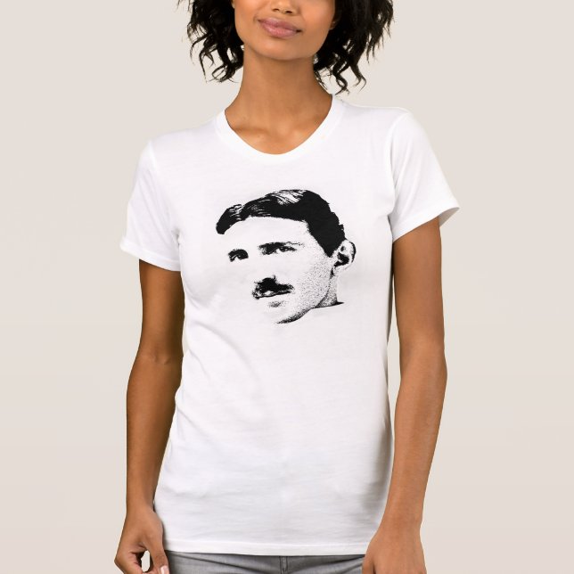Camiseta Nikola Tesla (Anverso)
