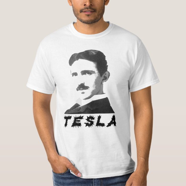 Camiseta Nikola Tesla (Anverso)