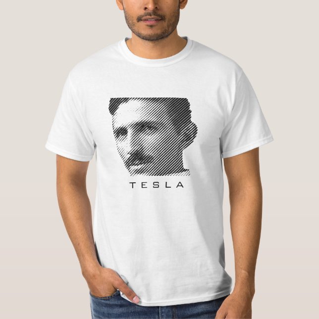 Camiseta Nikola Tesla (Anverso)