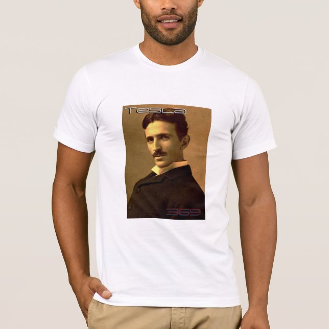 Camiseta Nikola Tesla (369) (Anverso)