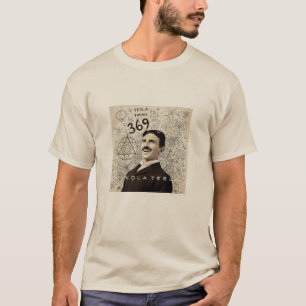 Camiseta Nikola Tesla - 369 Clave para el Universo