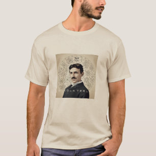 Camiseta Nikola Tesla - Clave 369 para el universo