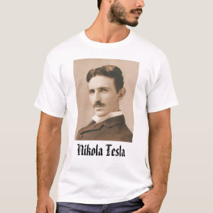 Camiseta Nikola Tesla - modificada para requisitos