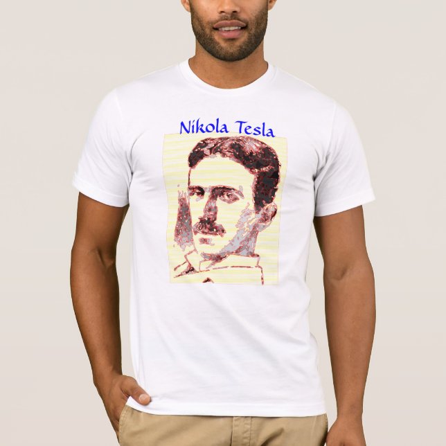 Camiseta Nikola Tesla T-Shirt (Anverso)