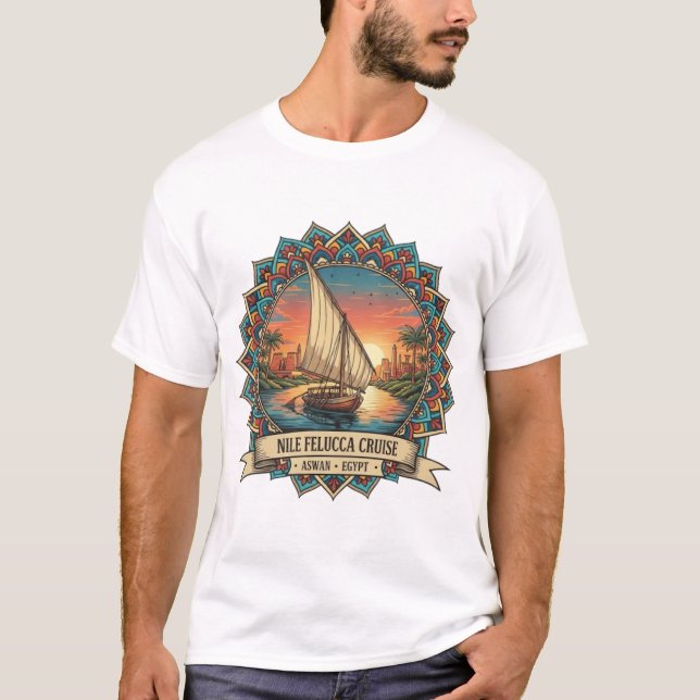CAMISETA NILE FELUCCA CRUISE (Anverso)