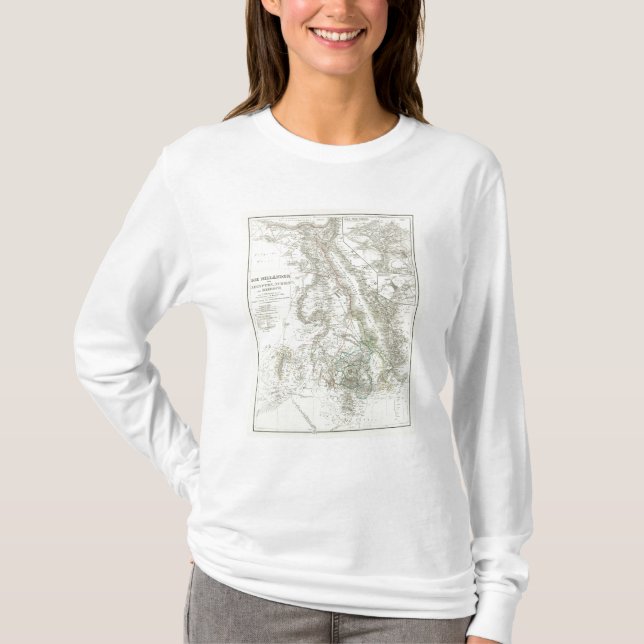 Camiseta Nillander - el Nilo, África (Anverso)