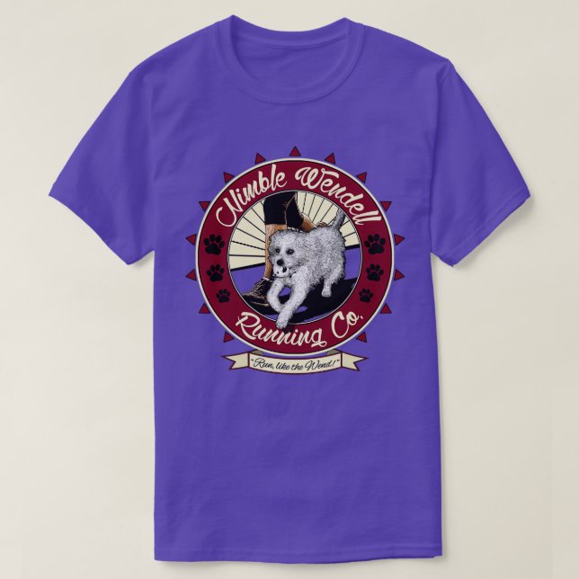 Camiseta Nimble Wendell Running Co (Diseño del anverso)