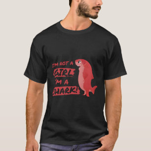 Camiseta Nimona No Soy Un Chica, Soy Un Tiburón Que Lo Hace