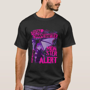 Camiseta Nimona Total Shapeshifter Monster Alert Graffiti