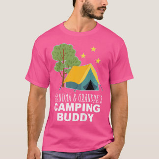 Camiseta Niña Abuela Y Abuelo Camping Abuelo
