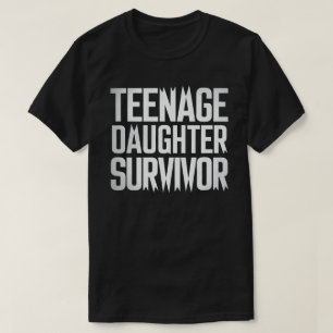 Camiseta Niña adolescente sobreviviente de la muerte de su 