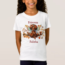 Niña Afroamericana Princesa de Hadas del Bosque