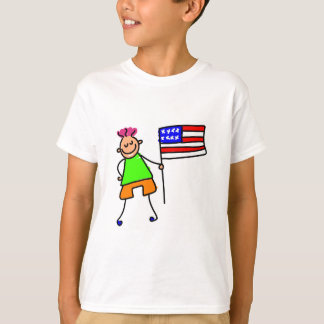 Camiseta Niña Americana