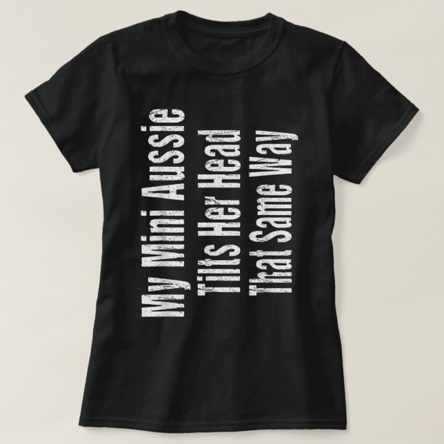 Camiseta Niña australiana pequeña australiana Chiste austra (Diseño del anverso)