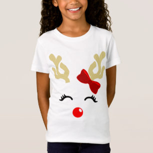 Camiseta Niña Bebé Rudolph Reindeer