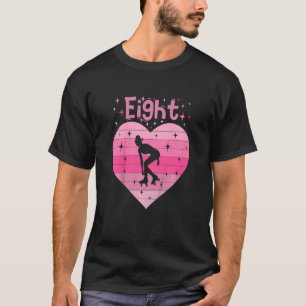 Camiseta Niña Chica hija patinadora de patines en línea 8b