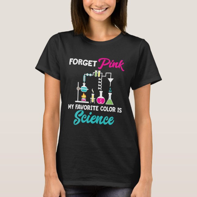 Camiseta Niña Ciencia Ingeniería STEM Científica D (Anverso)