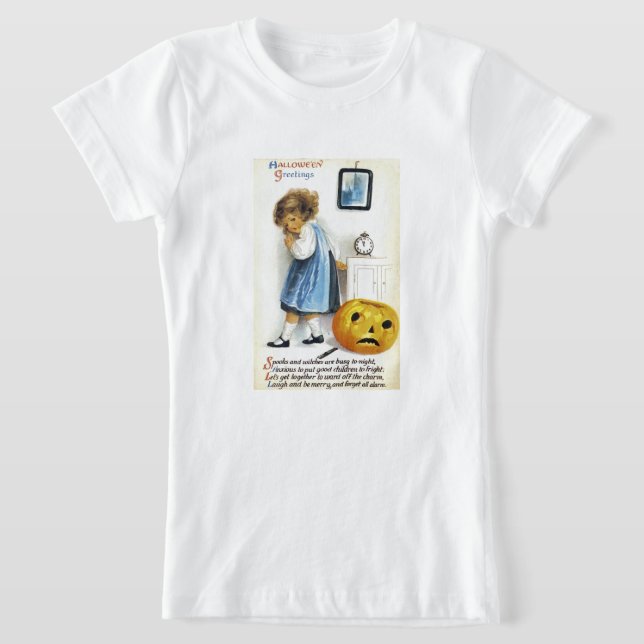 Camiseta Niña con Jack o' Lantern (Distribución)