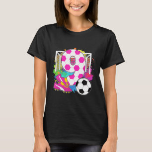 Camiseta Niña de 9 años Cumpleaños Chica 9 cumpleaños Fútbo