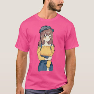 Camiseta Niña de Anime OtakuAutumnArte cultural de Japón